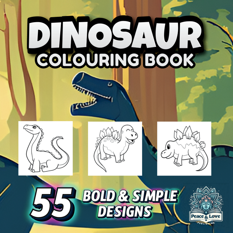 Dinosaur Colouring Book