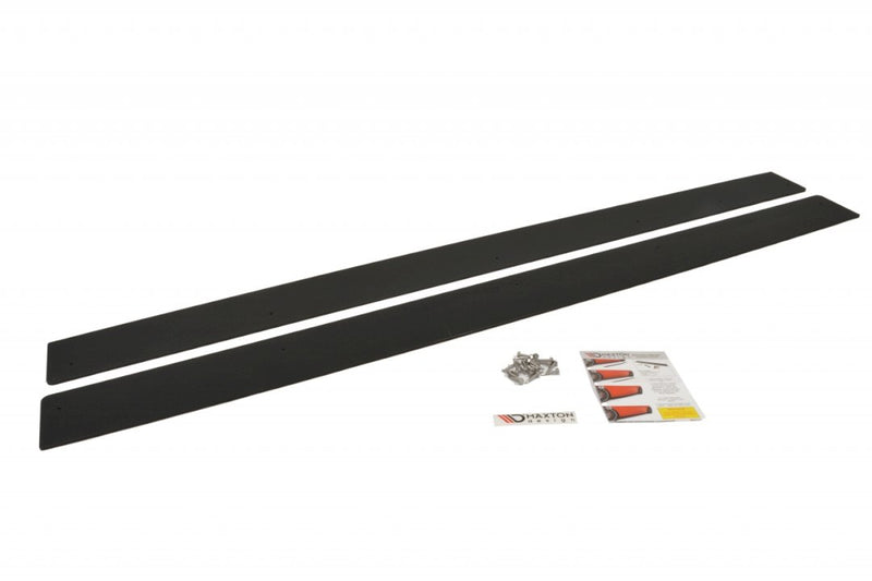 Maxton Design - RACING SIDE SKIRTS DIFFUSERS MAZDA 3 MK2 SPORT (PREFACE)