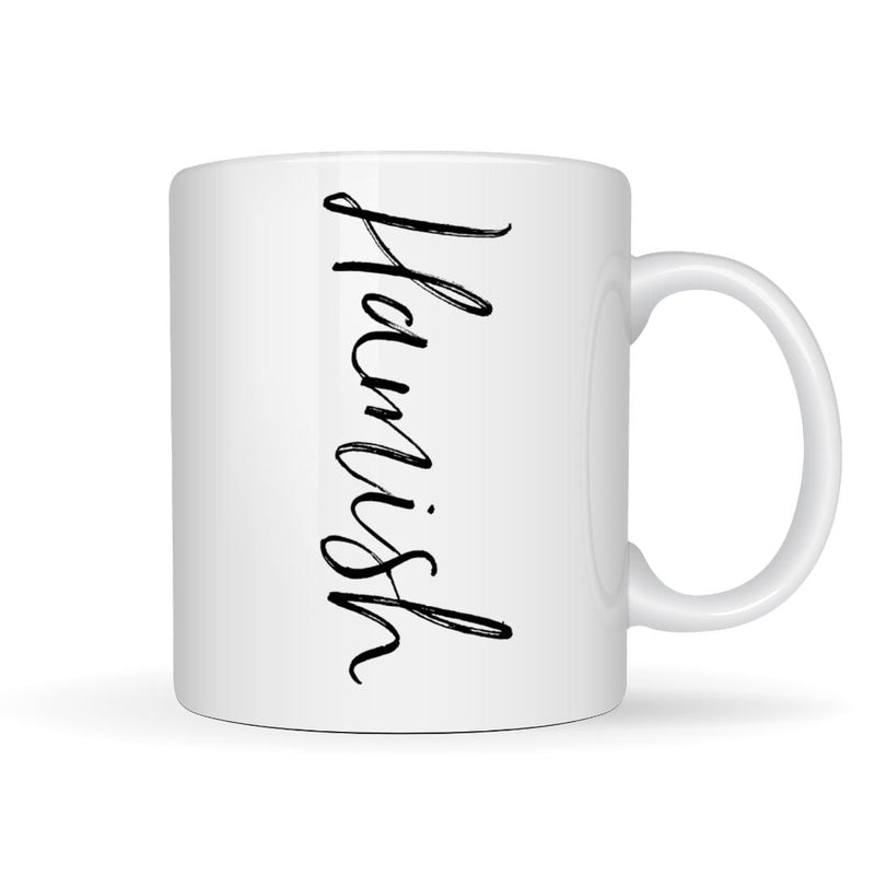 Personalised Script Name Mug, Candle & Socks Gift Hamper | Birthday Gift