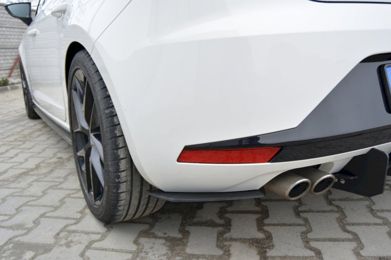 Maxton Design - REAR DIFFUSER SEAT LEON MK3 FR HATCHBACK (2012-2016)