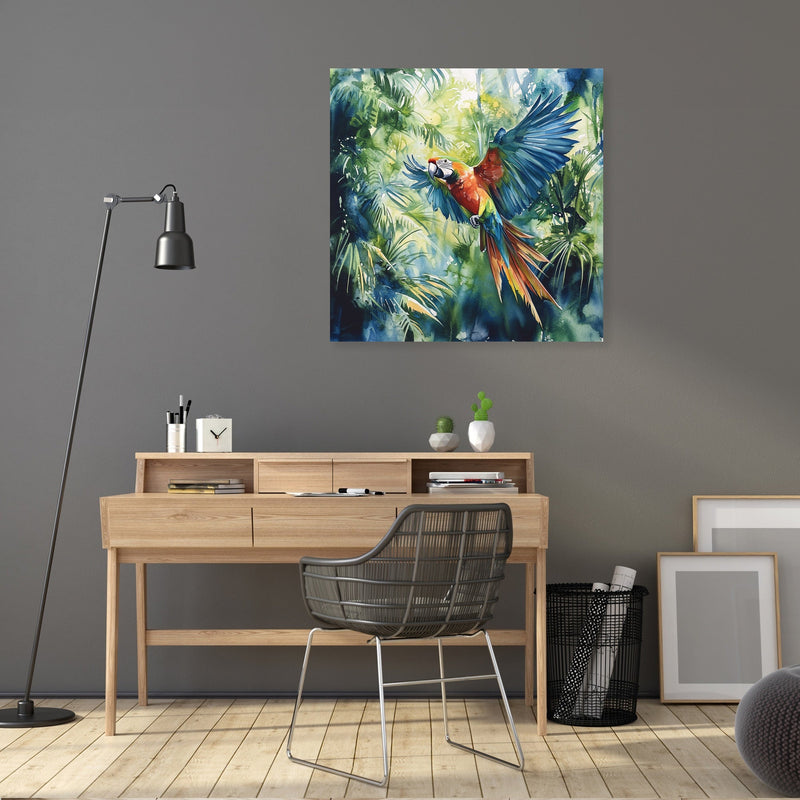 Parrot Wings Canvas