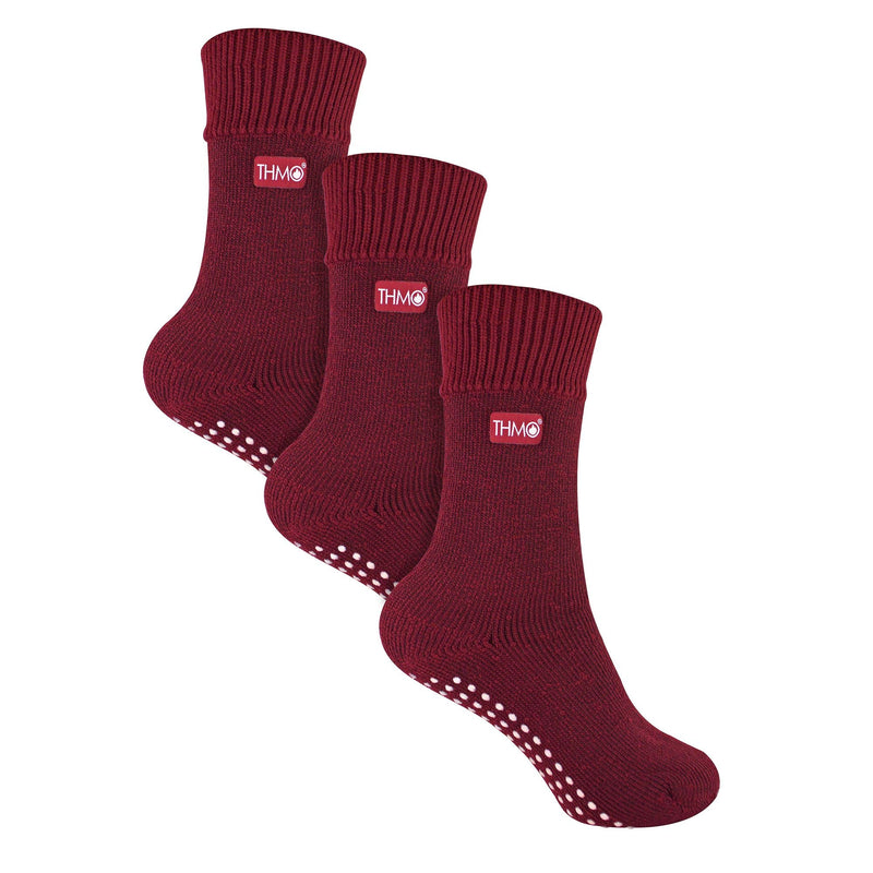 1 Pack Kids Indoor Thermal Slipper Socks with Grips