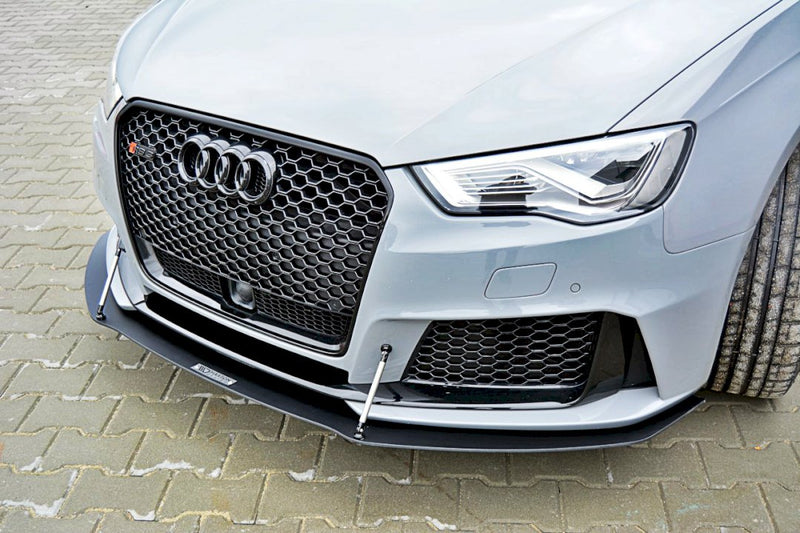 Maxton Design - FRONT RACING SPLITTER AUDI RS3 8VA SPORTBACK PRE-FACELIFT