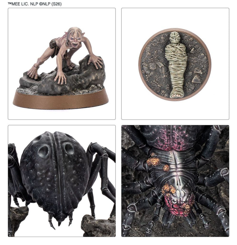 The Path of Cirith Ungol: Shelob & Gollum