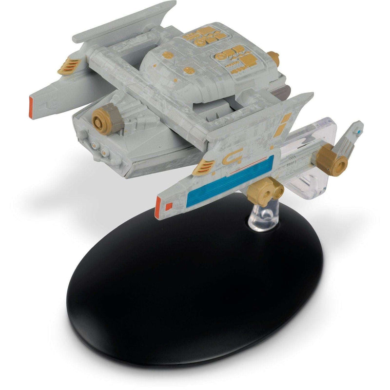 #140 Starfleet Federation Tug Starship Model Die Cast Ship (Eaglemoss / Star Trek)