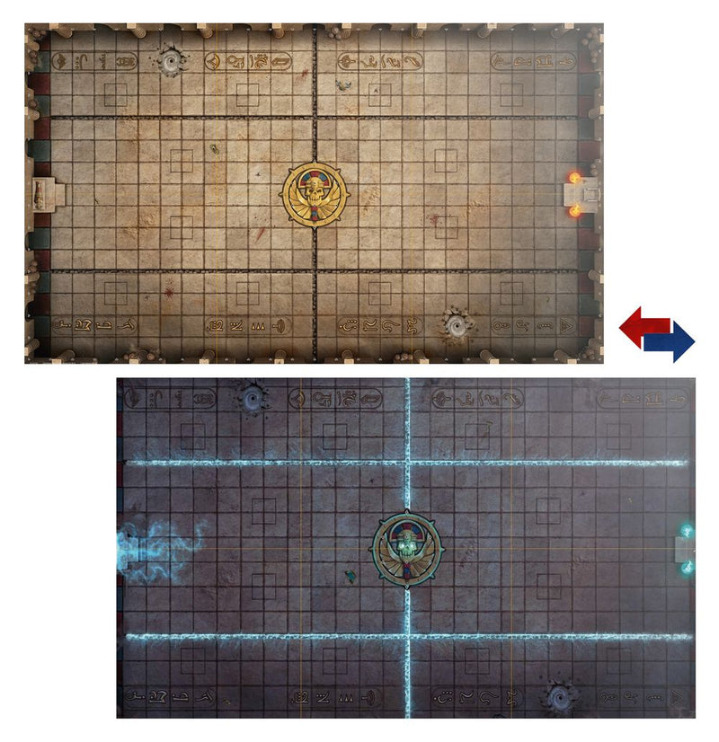 Blood Bowl: Tomb Kings Team Pitch & Dugouts
