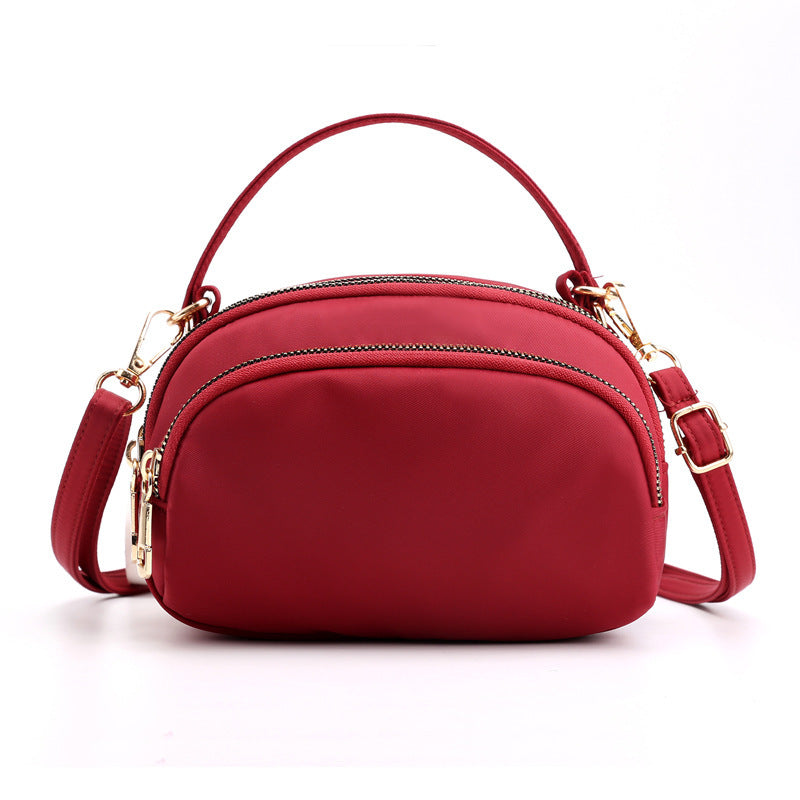 Mini women's one-shoulder canvas bag