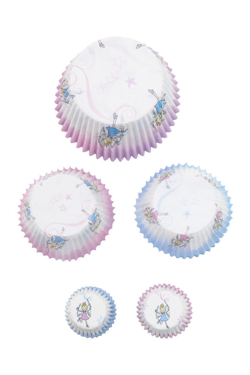 Diva 60 Pieces Medium Cupcake Cases | Fairy