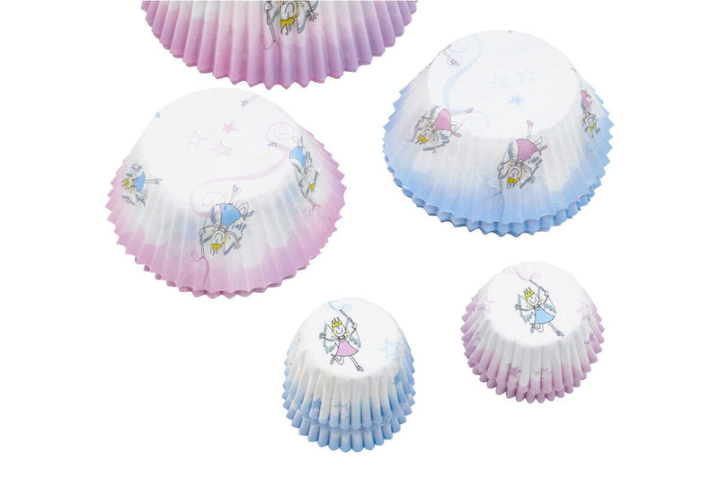 Diva 60 Pieces Medium Cupcake Cases | Fairy
