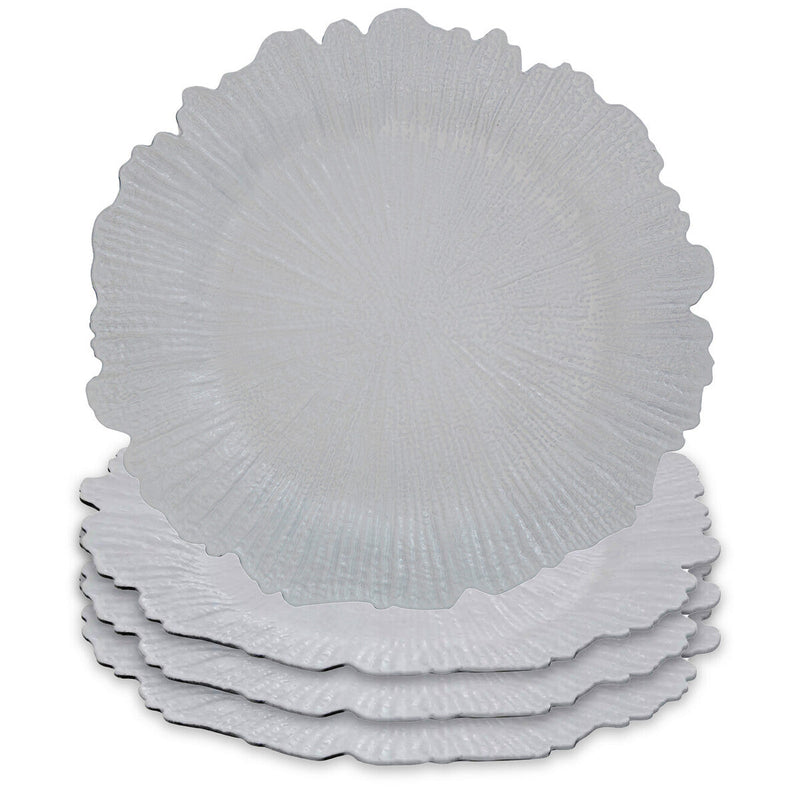 Dia White Reef Charger Plate 33cm
