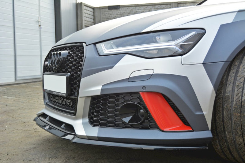 Maxton Design - FRONT SPLITTER V.2 AUDI RS6 C7