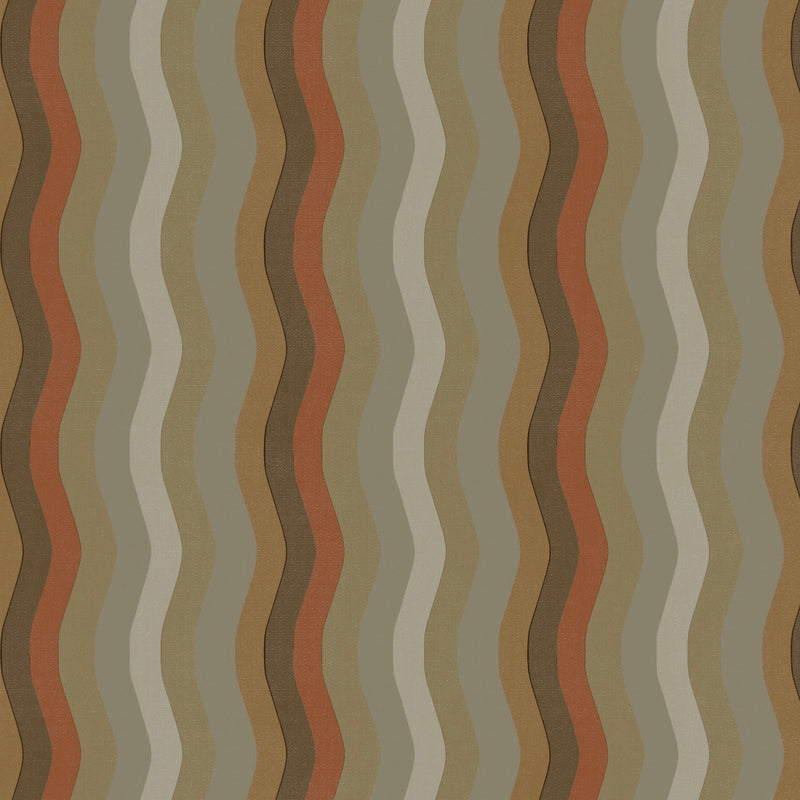 Wavy Stripe Wallpaper