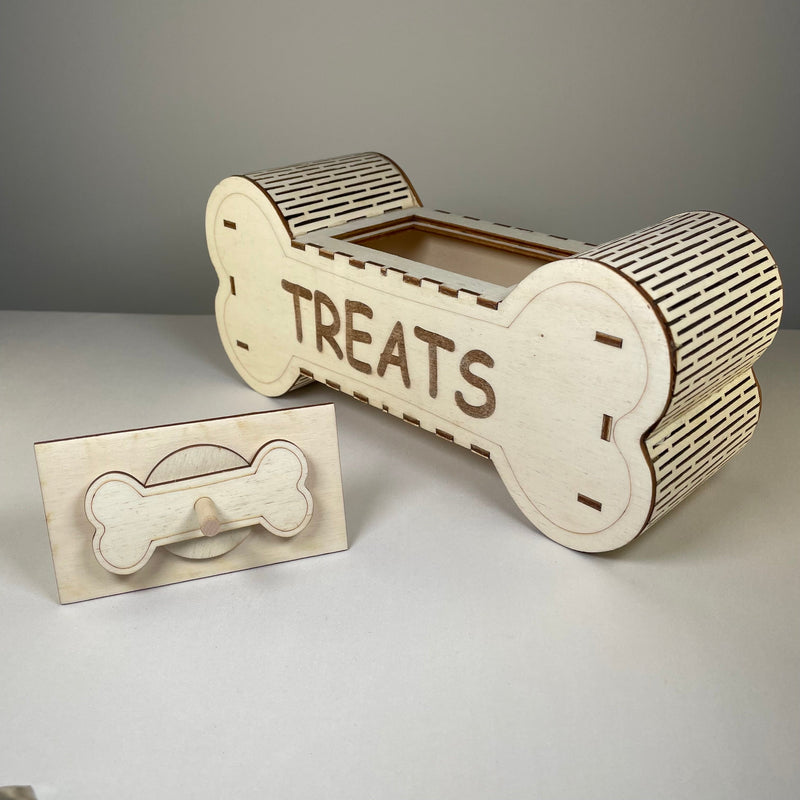 Dog Treat Box - Flatpack Model Kit