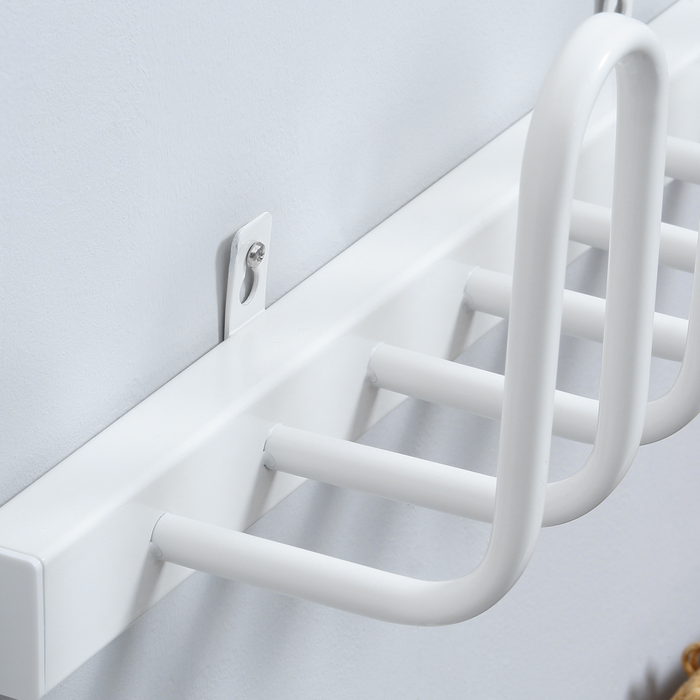 2 Pairs Electric Shoe Dryer, Wall Mount Boots, Leather Shoes, Socks, White