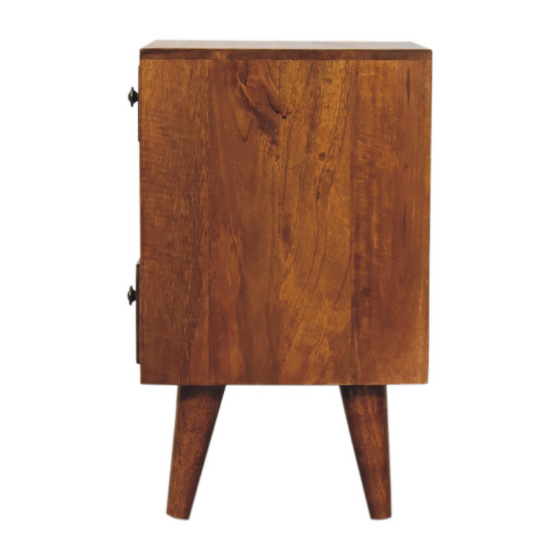 Artisan Furniture Solid Wood Mini Classic Multi Chestnut Bedside