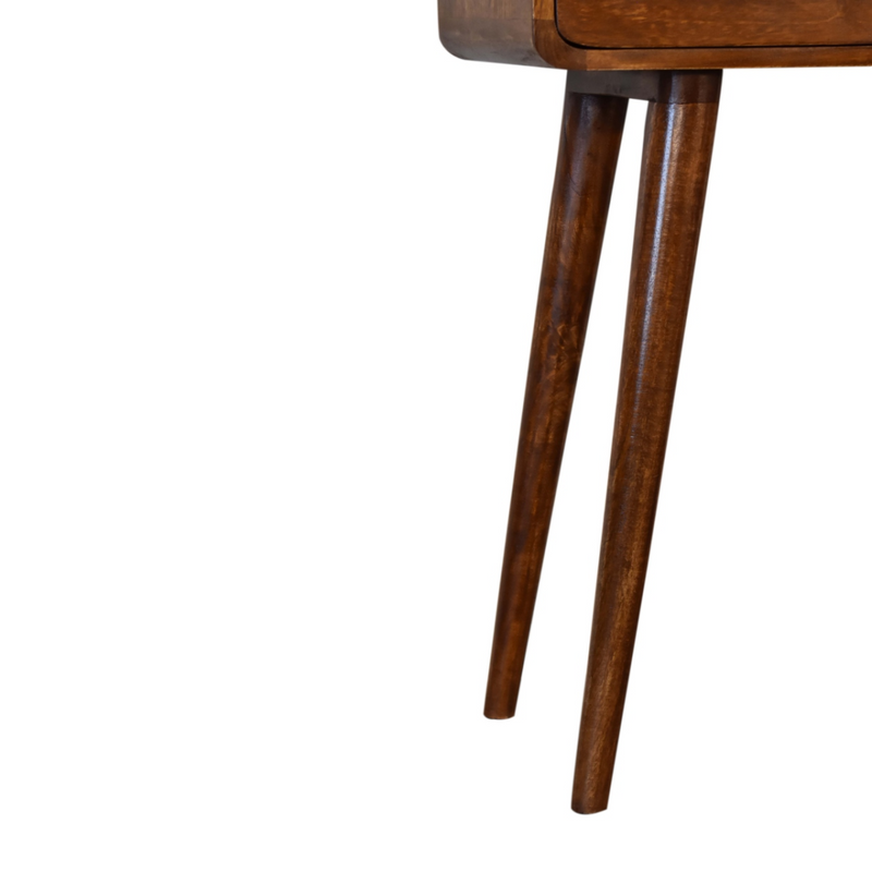 Artisan Furniture Solid Wood Mini Chestnut Console Table