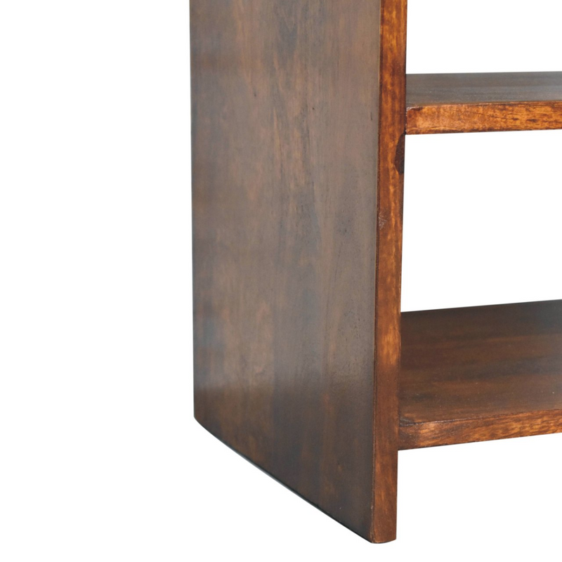 Artisan Furniture Solid Wood Aspen Open Bedside