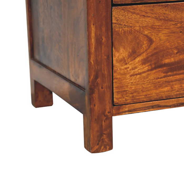 Artisan Furniture Solid Wood Aspen 3 Drawer Bedside