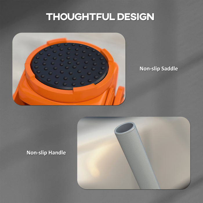 HOMCOM 3 Ton Low Profile Floor Jack, 7.5-50.5 cm Hydraulic Car Trolley Jack