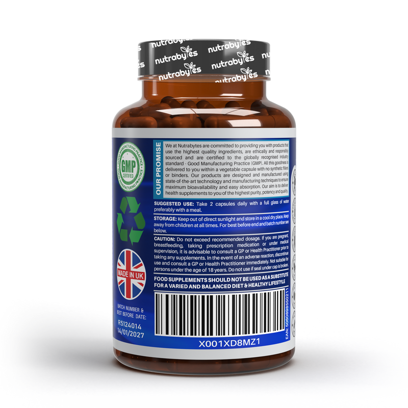 Ultimate Marine Collagen Capsules | High Strength Types I & III with Hyaluronic Acid, Vitamin C & Vitamin A | 180 Capsules, 3 Month Supply | UK Made
