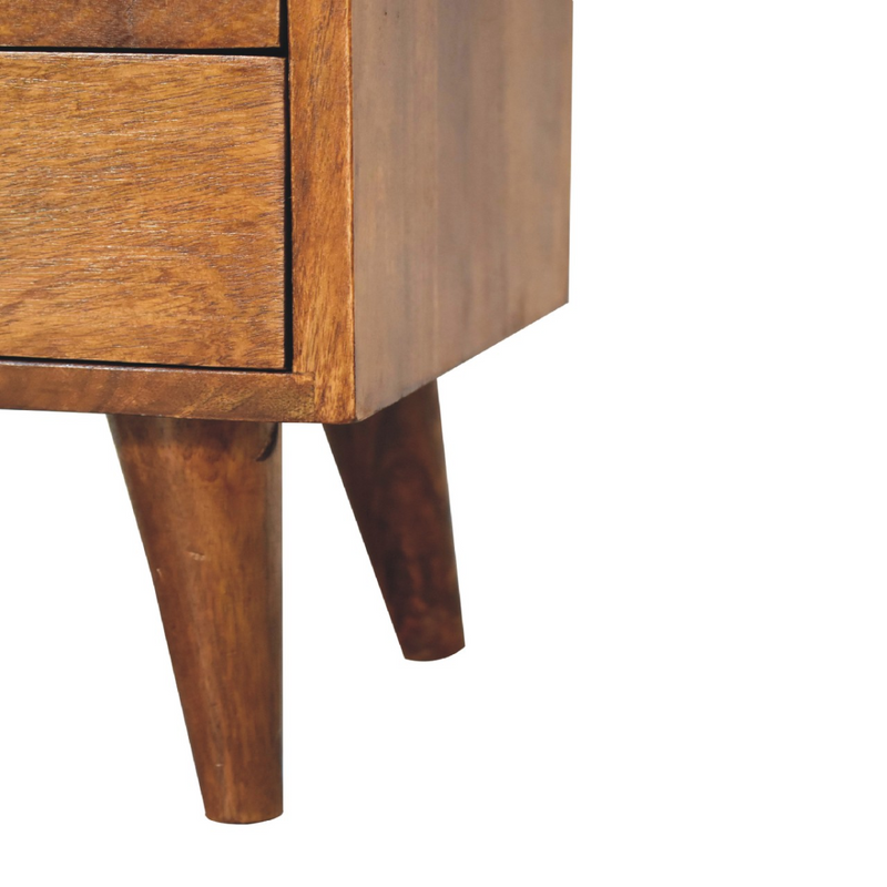 Artisan Furniture Solid Wood Mini Classic Chestnut Bedside