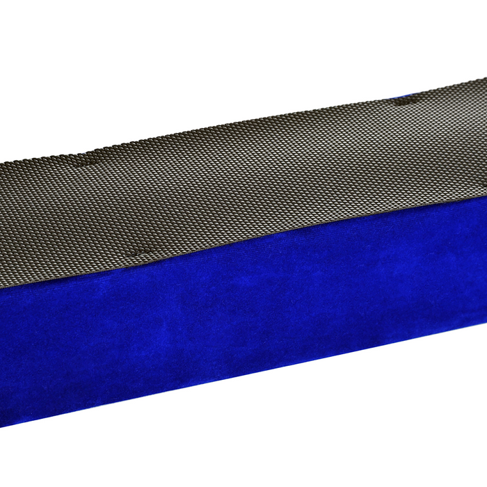 HOMCOM 2.1m Balance Beam Trainer Fold Performance Gymnastics, Blue