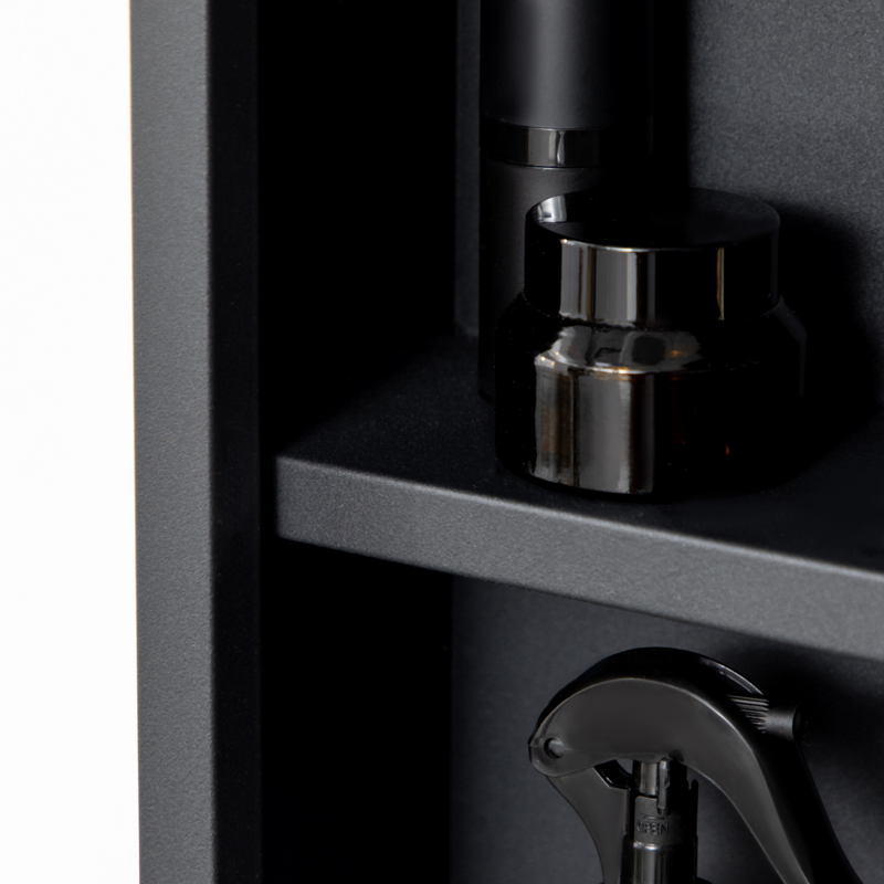 kleankin Wall Mounted Bathroom Cabinet with Mirror and Storage Shelves