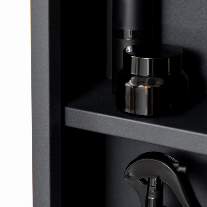 kleankin Wall Mounted Bathroom Cabinet with Mirror and Storage Shelves