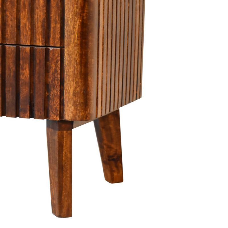 Artisan Furniture Solid Wood Reeve Bedside