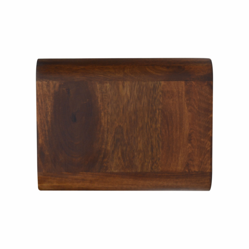 Artisan Furniture Solid Wood Floating Chestnut Open Console