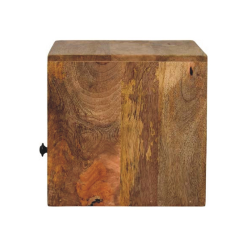 Artisan Furniture Solid Wood Solis 1-Drawer Oak-ish Wall Mounted Nightstand