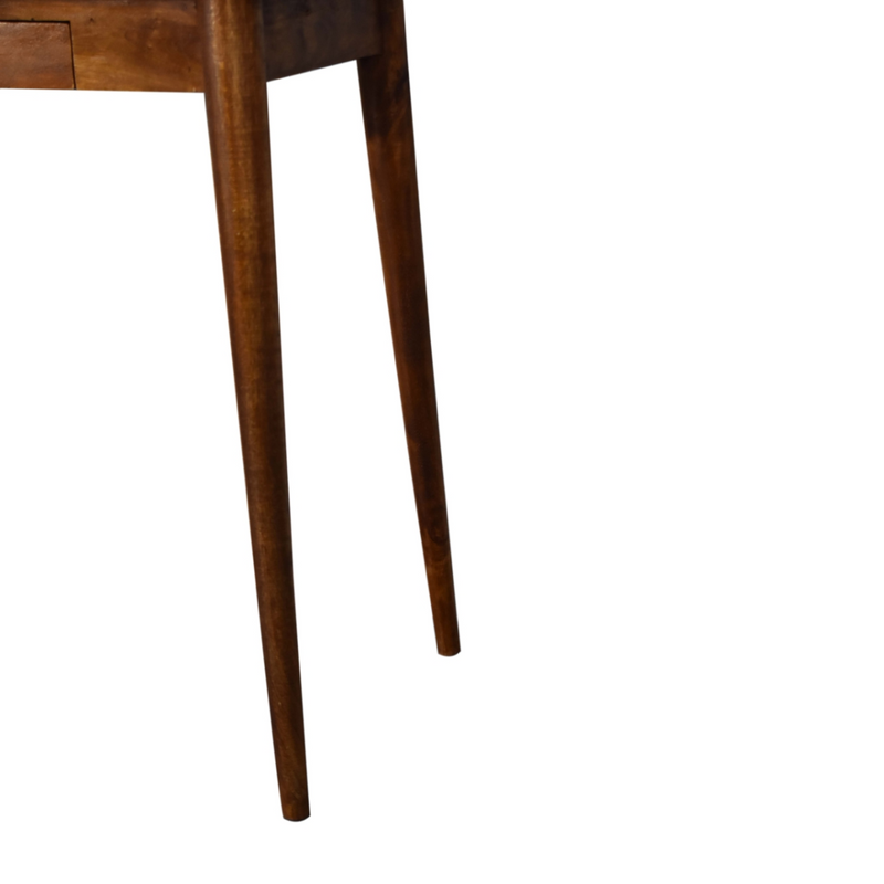 Artisan Furniture Solid Wood 2 Drawer Chestnut Writing Desk