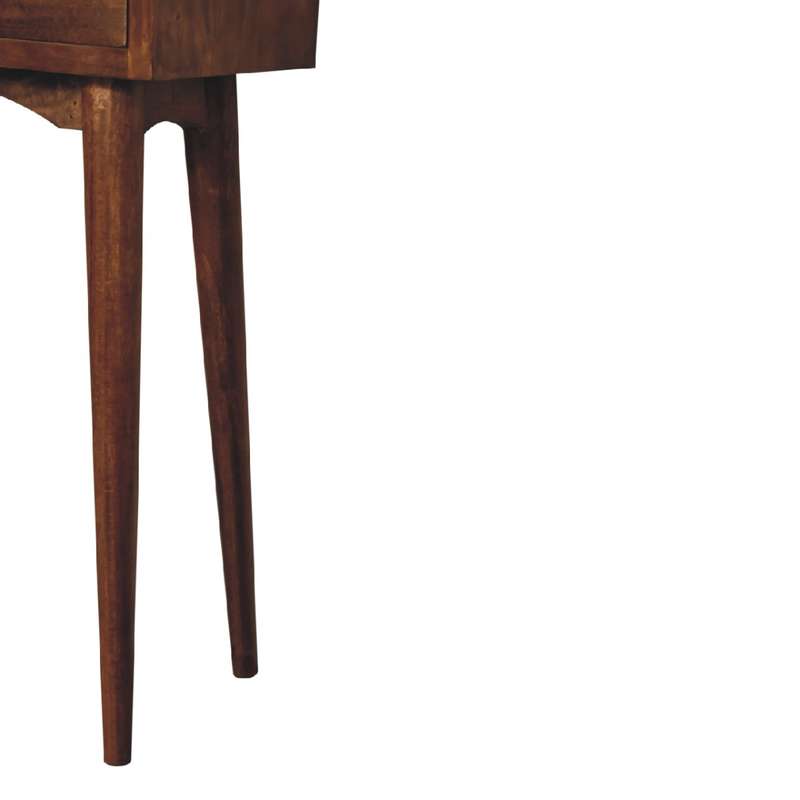 Artisan Furniture Solid Wood Mini Chestnut Hallway Console