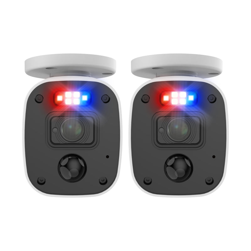 Swann 2K Wired DVR CCTV Add-On Bullet Camera - Pack of 2