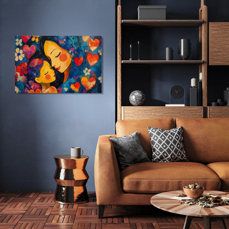 Maternal Embrace Canvas