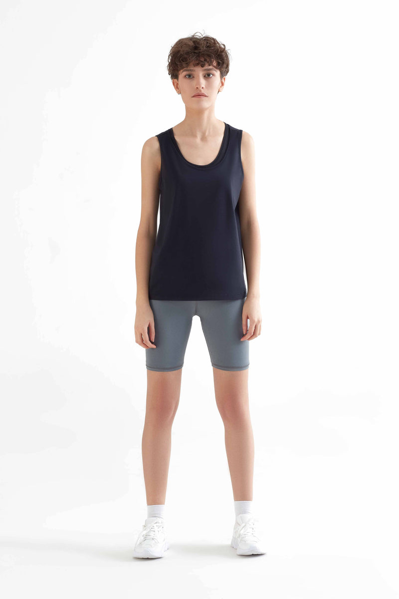 Recycled Cycling Shorts: Womens