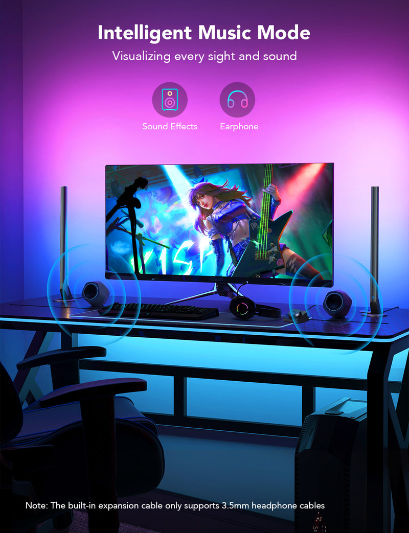 GOVEE RGBIC GAMING LIGHT BARS