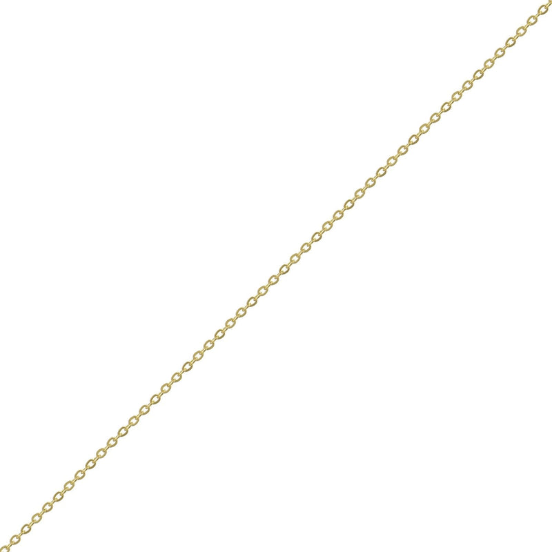 9ct Gold Diamond Cut Cable Chain