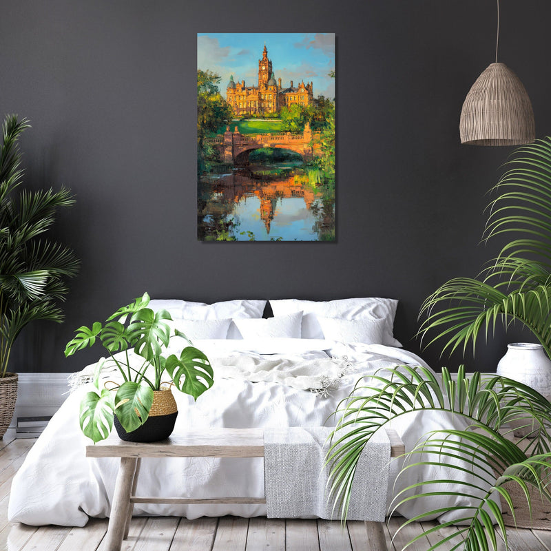 Kelvingrove Golden Hour Canvas