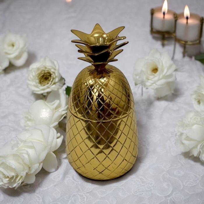 25cm GOLD PINEAPPLE ICE BUCKET