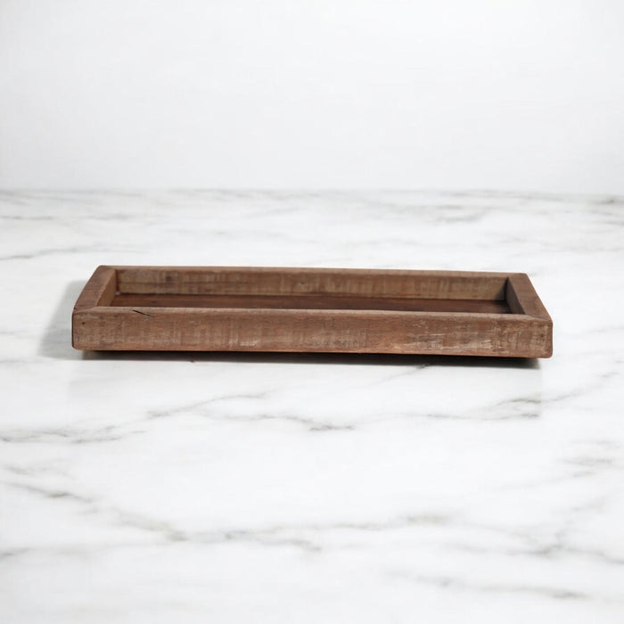 60CM RECLAIMED WOODEN TRAY