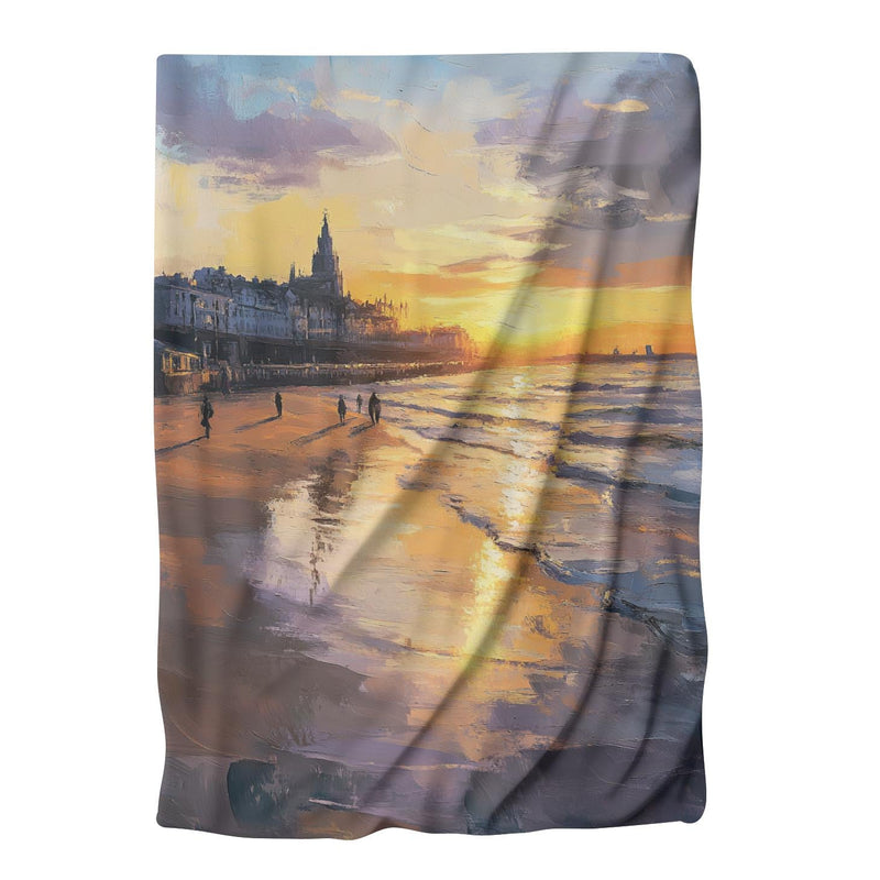Nostalgic Aberdeen Sunset Blanket