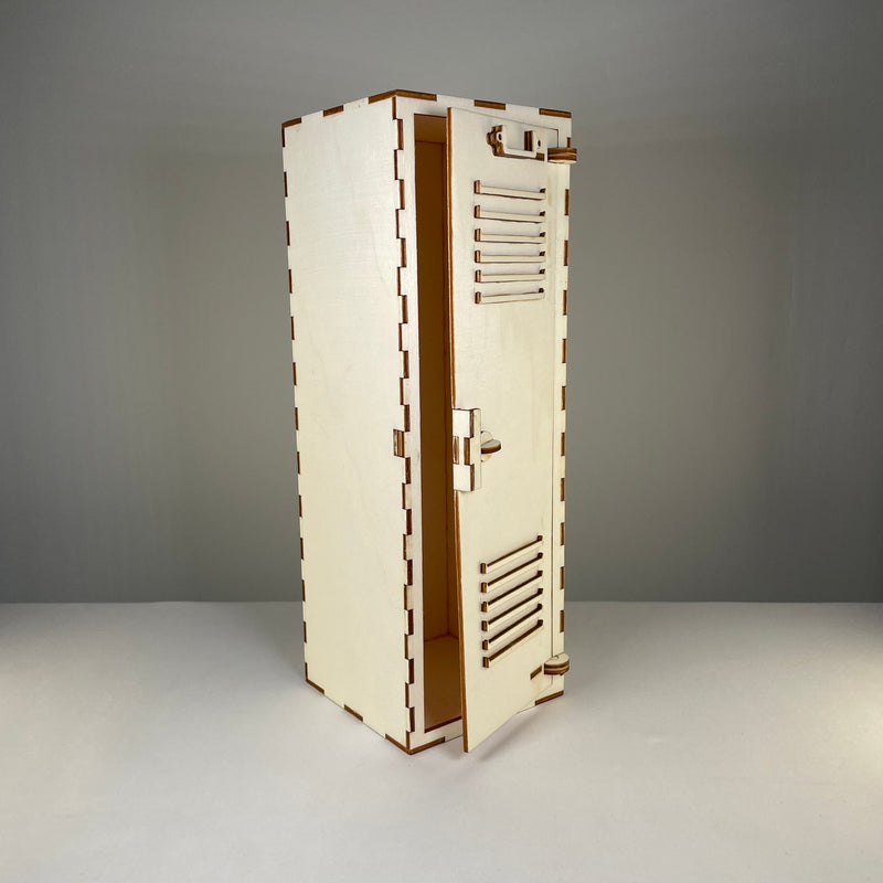 School Locker - Flatpack Model Kit