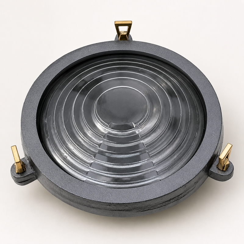 Wroxham ~ Cast Pewter Coastal Lighthouse Wall Light Industrial Ceiling Fixture