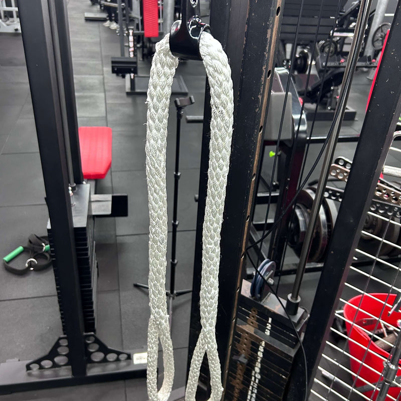 Super Long Looped Tricep ropes by @HDGYMEQUIPMENT
