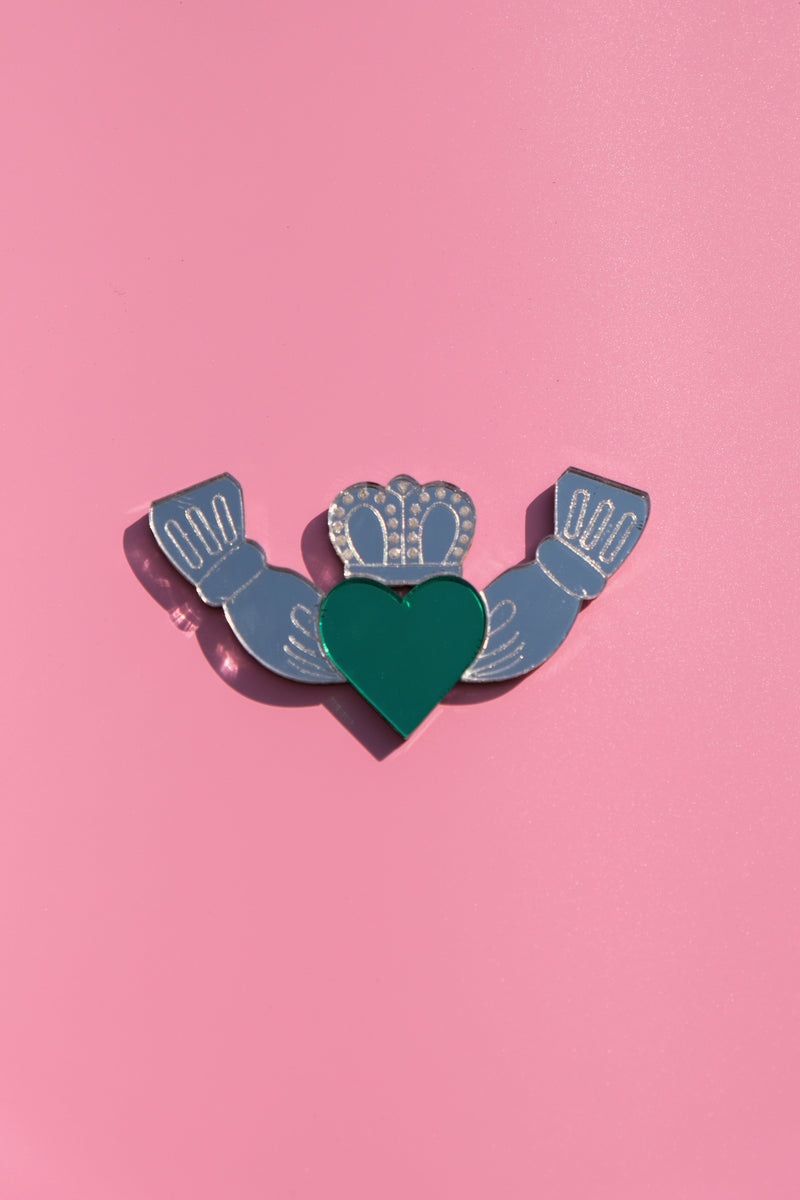 Claddagh Ring Hair Clip