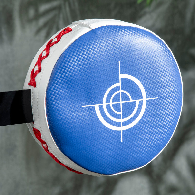 SPORTNOW Adjustable Speed Bag with Stand, Reflex Bar, Multicolour