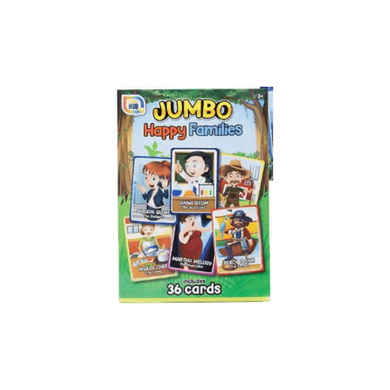 Happy Families Card Game - Large A4