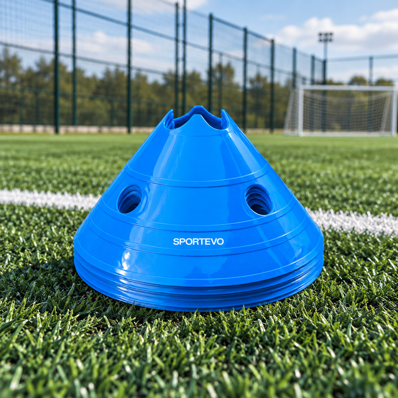 Football Supercone Training Marker Domes [10 Pack]