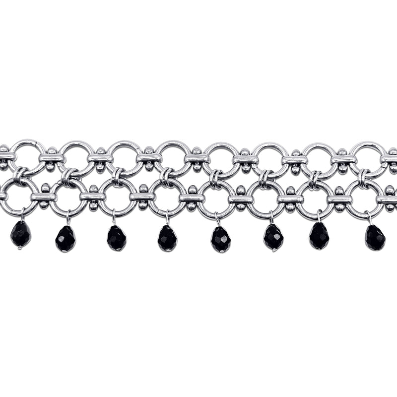 Sanctus O Ring Tear Drop Choker